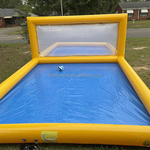 Precio <span class=keywords><strong>de</strong></span> fábrica barato comercial PVC cancha campo piscina agua voleibol inflable - Product Image 2