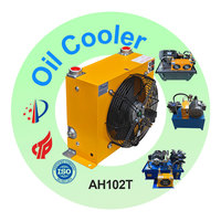 Radiateur hydraulique à air refroidi par ventilation, brasé, avec ventilateur 12V pour camionnette utilitaire lourde