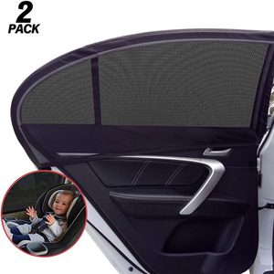 Pantalla de ventana de poliéster reutilizable, respetuosa con el medio ambiente, moderna, bloqueador UV, malla de privacidad, mosquitera para ventanas de vehículos - Product Image 1