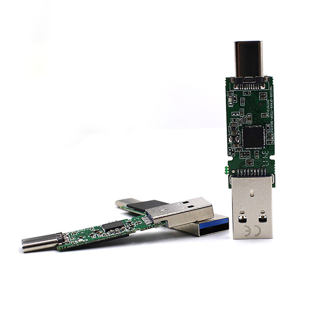 2 in 1 otg flash drive PCBA 3.0 usb c chips
