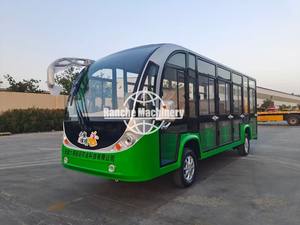Autobús Turístico Eléctrico de Color Personalizado, Popular, con Motor Eléctrico, Autobús Urbano, Carro de Golf, Batería de Plomo-Ácido, 4-17 Asientos, Vehículo Turístico - Product Image 4