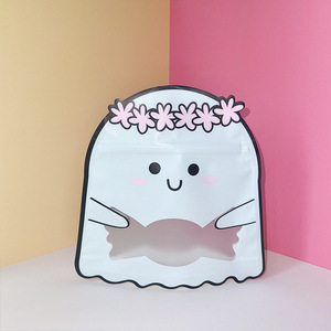 Sacchetti Regalo Richiudibili Personalizzati per Halloween, Confezioni per Caramelle e Tabacco, Sacchetti Sicuri per Alimenti <span class=keywords><strong>con</strong></span> <span class=keywords><strong>Chiusura</strong></span> per Bambini - Product Image 4