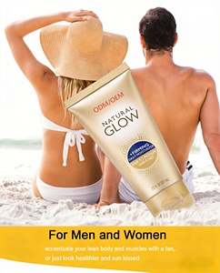 Crème Accélératrice de <span class=keywords><strong>Bronzage</strong></span> Qualité Salon Sans Cruauté Animale Sans Huile Sans Traces <span class=keywords><strong>avec</strong></span> SPF <span class=keywords><strong>50</strong></span>+ Végane et Sans Silicone pour Hommes - Product Image 5