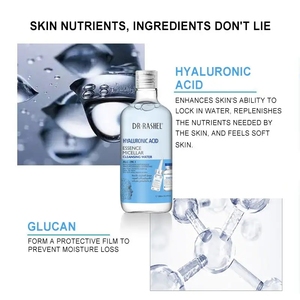 <span class=keywords><strong>Eau</strong></span> <span class=keywords><strong>micellaire</strong></span> nettoyante minérale DR.RASHEL pour le visage, pour les peaux grasses et pigmentées, avec essence d'<span class=keywords><strong>acide</strong></span> <span class=keywords><strong>hyaluronique</strong></span> - Product Image 6