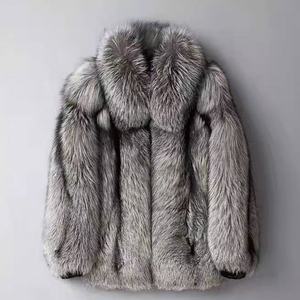 Мужская зимняя куртка из меха лисы - Product Image 6