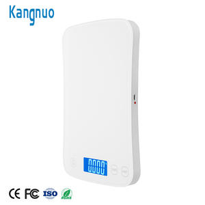 Balance de cuisine électronique carrée avec écran LCD, panneau plat en verre pour la pâtisserie et la préparation des aliments à domicile - Product Image 3