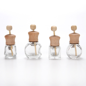 6ml 8ml pour bouteilles en verre vides en forme de <span class=keywords><strong>pomme</strong></span> pour diffuseur d'huiles essentielles et désodorisant de parfum de voiture - Product Image 6