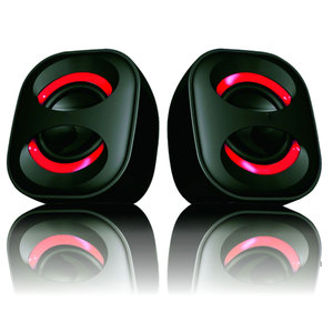 ลำโพงมินิ 2.0 ใช้พลังงานจาก USB สำหรับคอมพิวเตอร์ตั้งโต๊ะ เสียงสเตอริโอ - Product Image 2