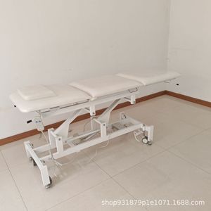 Cama de masaje eléctrica 1900*600*680mm de acero con recubrimiento en polvo, altura ajustable para tratamiento de cuerpo completo - Product Image 4