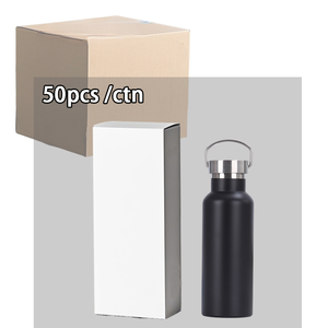 Botol air termos vakum baja tahan karat, desain ramping kelas makanan panas/dingin untuk pelari berkemah bepergian anak-anak 12-24 jam - Product Image 6