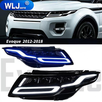 WLJ pour les modèles Land Rover Range Rover Evoque 2012-2018 avec les phares LED à quatre lentilles modifiés, une touche de lumière bleue