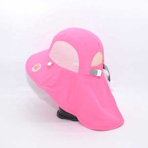 قبعة أطفال خارجية ، قبعة عباءة مخصصة للأطفال ، قبعة حماية للأطفال من البنفسجية - Product Image 3