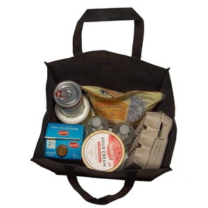 กระเป๋าหิ้วช้อปปิ้งแบบไม่ทอเคลือบลามิเนต พิมพ์โลโก้ตามสั่ง รีไซเคิลได้ เป็นมิตรกับสิ่งแวดล้อม - Product Image 5