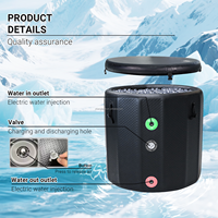 Refroidisseur d'eau pour bain de glace ZT 1/2HP, parfait pour les athlètes et les passionnés de bien-être recherchant des thérapies par le froid et la chaleur