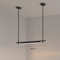 Italienische Designer Minimalistische Chrom-Pendelleuchte LED-Beleuchtung für Zuhause und Esszimmer