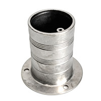 Drain de pont de yacht en acier inoxydable 316 de 2 pouces, drain de sol en deux parties, qualité marine SS316, drain de pont de bateau, quincaillerie marine