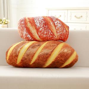 个性化面包抱枕毛绒礼品毛绒玩具仿真3D模拟软黄油吐司软玩具抱枕面包 - Product Image 6