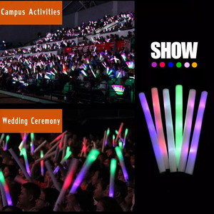 Cheer Tube <span class=keywords><strong>lumineux</strong></span> Rgb Dj boîte de nuit Concert bâtons <span class=keywords><strong>lumineux</strong></span> en vrac néon fête fournitures <span class=keywords><strong>lumineux</strong></span> lumière LED bâton en <span class=keywords><strong>mousse</strong></span> - Product Image 5