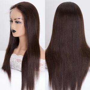 Nuevo Diseño de <span class=keywords><strong>Pelucas</strong></span> Médicas de Cabello Humano Natural con Base de Seda 4x4" sin Pegamento, Encaje Completo, <span class=keywords><strong>para</strong></span> <span class=keywords><strong>Mujeres</strong></span> <span class=keywords><strong>Calvas</strong></span>, 18 Pulgadas, 150% de Densidad, 6 Pulgadas de Cabello de Repuesto - Product Image 1