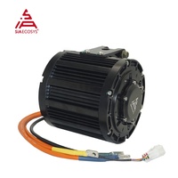 Moteur QS QS138 3000W 70H V1 moteur d'entraînement moyen 72V moteur électrique sans balais moteur cannelé arbre 428 pignon pour électrique