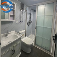 WinFair Tunisie – Nouvelle Maison Préfabriquée Portable Économique, Tiny House 2 Chambres, Conteneur Aménagé sur Remorque pour Studio / Espace Créatif