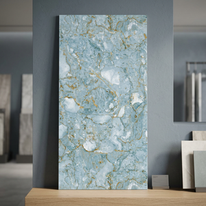 Azulejos de Porcelana Alexina con Aspecto de Mármol Acuático, 600x1200mm, Brillantes y Pulidos, para Pisos y Paredes - Product Image 1