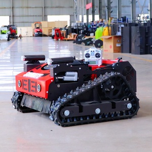 Tondeuse robot intelligente industrielle à chenilles de 550 mm, à lame plate, zéro-turn, télécommandée, tout-terrain, pour la coupe de l'herbe - Product Image 2