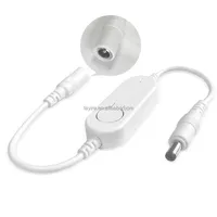 Variateur de lumière LED Wifi Tuya 12-24V, interrupteur de réglage de la luminosité pour bandes lumineuses monocolores, contrôleur LED compatible Alexa et Google Assistant