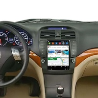 Reproductor de DVD para Auto de 10.4 Pulgadas, Radio Android con Pantalla Táctil, Navegación GPS, Carplay para Acura TSX 2003-2008