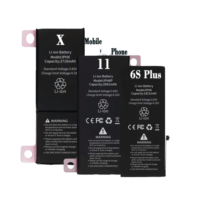Mobile Battery for iphone Battery for iphone 6 7 8 8 Plus X XS XR 11 12 13 Battery Replacement