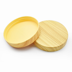 <span class=keywords><strong>Tarro</strong></span> de Plástico PET Transparente de 200ml, 300ml, 400ml, 500ml, 800ml, 1000ml con Tapa de Bambú con Aspecto de Madera - Product Image 5