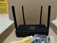 Router WiFi6 Jinglai CR6608 Usado con Soporte Oficial de OpenWRT, AX1800 de Alta Ganancia, Doble Banda 2.4G 5G 1800Mbps, 4 Antenas Externas, 1 Año de Garantía