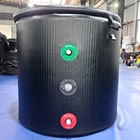 Baignoire à glace athlétique professionnelle pour la récupération après les entraînements intensifs |   Pod de récupération gonflable portable pour la salle de sport et la remise en forme à domicile