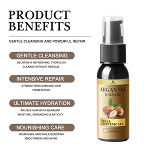 Champú y Acondicionador de Aceite de Argán Más Vendido - Cuidado Marroquí con Queratina - <span class=keywords><strong>para</strong></span> Cabello Rizado, Liso, Seco y Dañado - Product Image 3