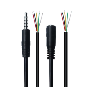 <span class=keywords><strong>Cable</strong></span> de Extensión de <span class=keywords><strong>Audio</strong></span>, Macho y Hembra, Mono y Estéreo, Conector de 5 Pines, 5 Polos, 3.5mm, <span class=keywords><strong>Cable</strong></span> Auxiliar de <span class=keywords><strong>Audio</strong></span> - Product Image 1