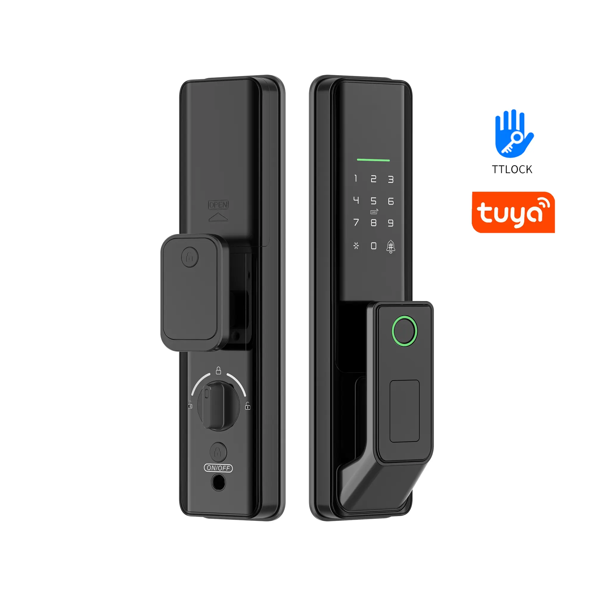 Wireless App Wifi Digital Finger abdruck Türschloss Smart Electronic Keyless Digital Wireless Wifi Finger abdruck Türschloss