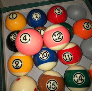 Bola de <span class=keywords><strong>Billar</strong></span> de Alta Calidad Black <span class=keywords><strong>Diamond</strong></span> de 57.2 mm - Product Image 4