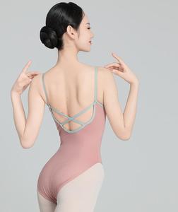 Bretelle Sexy <span class=keywords><strong>Tutu</strong></span> <span class=keywords><strong>danza</strong></span> <span class=keywords><strong>danza</strong></span> balletto body senza schienale Ballerina gara Costume allenamento Yoga ginnastica per le donne - Product Image 2