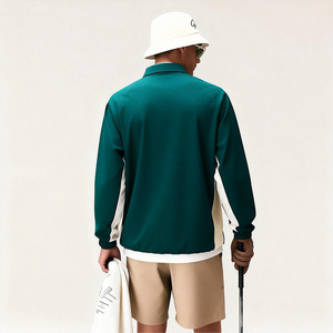 <span class=keywords><strong>Polo</strong></span> da Golf con Logo ricamato all'ingrosso <span class=keywords><strong>manica</strong></span> <span class=keywords><strong>lunga</strong></span> traspirante rapida asciugatura e <span class=keywords><strong>Slim</strong></span> <span class=keywords><strong>Fit</strong></span> da uomo <span class=keywords><strong>Polo</strong></span> da Golf - Product Image 3