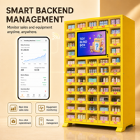 Distributeur automatique intelligent de snacks en gros à vendre – Armoire libre-service sans espèces pour boîtes mystères, cadeaux et essentiels de protection individuelle quotidiens