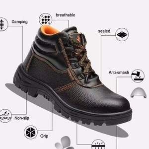 Chaussures de course tout-terrain de haute qualité respirantes pour la randonnée en montagne Protection de la cheville Imperméables Antidérapantes Anti-perforation - Product Image 5