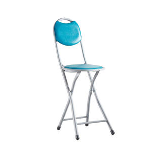 Petite chaise pliante en métal <span class=keywords><strong>de</strong></span> style moderne pour salle à manger, bar, parc, salle <span class=keywords><strong>de</strong></span> sport, atelier, mobilier <span class=keywords><strong>d</strong></span>'extérieur, chaise pliante durable avec structure en métal - Product Image 5
