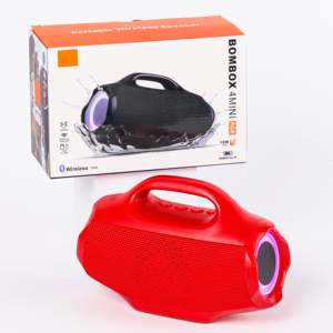 BOMBOX4 Mini Altoparlante Portatile Bluetooth in Tessuto, Super Bass, Audio Hi-Fi, Stereo Woofer, Luce RGB, Altoparlante Wireless <span class=keywords><strong>BT</strong></span>, <span class=keywords><strong>Radio</strong></span> FM/TF - Product Image 3