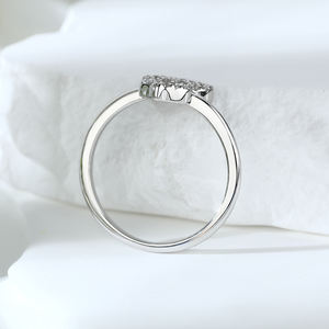 Bague en argent sterling 925 de style chinois minimaliste, motif <span class=keywords><strong>gourde</strong></span> ajouré et massif - Product Image 5