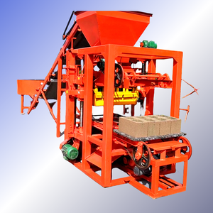 Mesin pembuat bata semen kontrol PLC otomatis Profit rendah investasi 4-26 blok berongga beton peluang bisnis - Product Image 1
