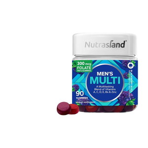 Suplemen Diet Kompleks Multivitamin Permen Jeli Pria Laris untuk Energi & Dukungan Imunitas Pereda Stres 60 Buah - Product Image 1