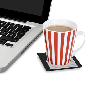 <span class=keywords><strong>Disquette</strong></span> Disque Tasse Noir Coaster Silicone En Caoutchouc, Tapis de silicone et Tapis Non-slip -40 Degré 230 Degré 9.2*9*0.2cm Tous Les Jours 500 ensembles - Product Image 5