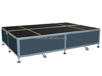 Table de découpe inclinable automatique pour verre flotté à air manuel