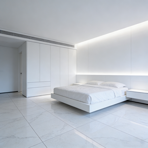 Exquisite Marble Texture Porcelain Tiles Offer Quality Floor Tiles for Bright Living Room and Bathroom Interiors - Product Image 4