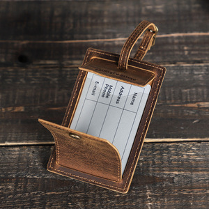 Étui en cuir vintage pour Airtag, accessoires de boucle, porte-<span class=keywords><strong>carte</strong></span> de protection, avion, airTag - Product Image 5